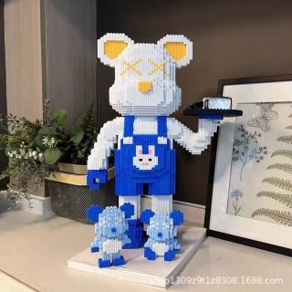 LEGO GẤU BEARICH 50CM BỘ 3 CÓ NGĂN KÉO VÀ TẶNG BÚA