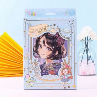 TRANH M502 ĐÍNH ĐÁ 15*20CM