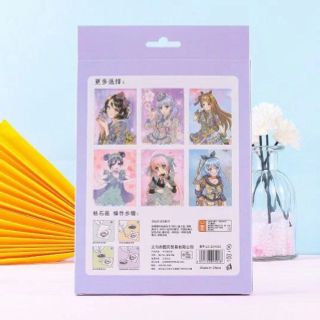 TRANH M502 ĐÍNH ĐÁ 15*20CM