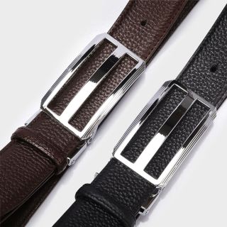 Thắt Lưng Nam Da Bò Khóa Bấm Vân Miu DT243T33