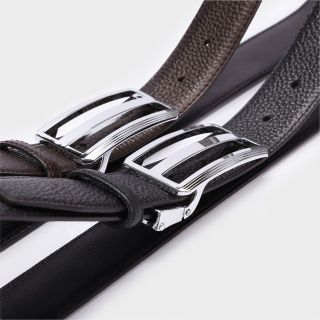 Thắt Lưng Nam Da Bò Khóa Bấm Vân Miu DT243T33