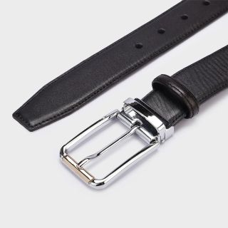 Thắt Lưng Nam Da Bò Đầu Kim Vân Dọc DT242T34