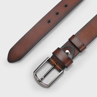 Thắt Lưng Nam Da Bò Đầu Kim Sang Trọng DT235