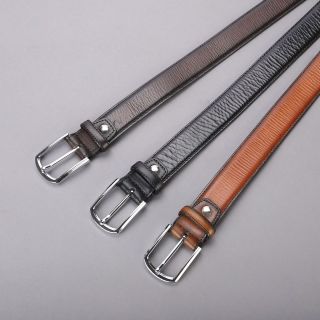 Thắt Lưng Nam Da Bò Đầu Kim Lịch Lãm DT234