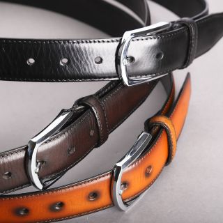 Thắt Lưng Nam Da Bò Đầu Kim Lịch Lãm DT234