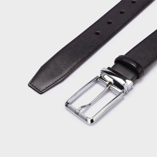 Thắt Lưng Nam Da Bò Đầu Kim Dây Trơn Cá Tính DT241T17