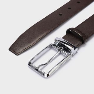 Thắt Lưng Nam Da Bò Đầu Kim Dây Trơn Cá Tính DT241T17