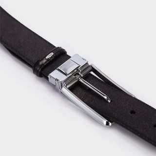 Thắt Lưng Nam Da Bò Đầu Kim Dây Trơn Cá Tính DT241T17