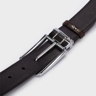 Thắt Lưng Nam Da Bò Đầu Kim Dây Trơn Cá Tính DT240T17