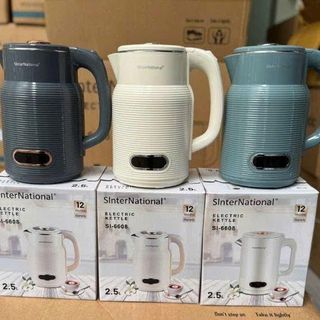 ẤM SIÊU TỐC CAO CẤP 2,5L SLNTER NATIONAL SL 6608