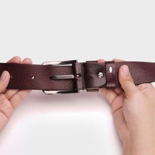 Dây Nịt Nam Da Bò Sang Trọng Cổ Điển T196D28