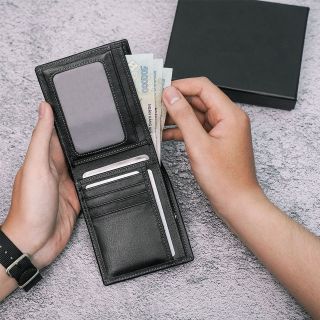 Bóp Ví Nam Da Bò Form Nhỏ Gọn Thời Trang FA167