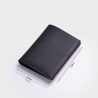 Ví Nam Mini Da Bò Saffiano Mỏng Gọn Thanh Lịch DFB263