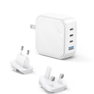 SẠC INNOSTYLE GAN SUPERCUBE 3C1A 100W (GỒM PHÍCH CẮM CHUYỂN ĐỔI UK / EU / AU) – IC100GWHT