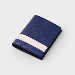 Ví Nam Da Bò Saffiano Phối Màu Sang Trọng DFB262