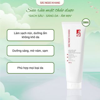 SỮA RỬA MẶT THẢO DƯỢC 300G TẶNG 1 TRONG 3 QUÀ