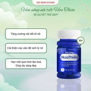 Viên Uống Nội Tiết Hoa Thiên [Hộp 30 Viên]