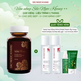 Viên Uống Sắc Ngọc Khang ++ [Hộp 120 Viên] Tặng 1 TRONG 3 QUÀ