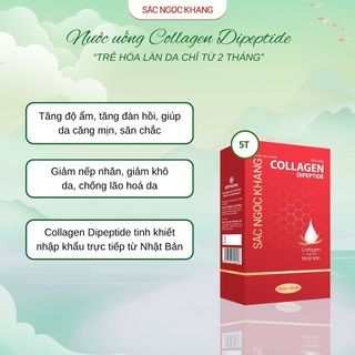 Nước Uống Collagen Dipeptide Sắc Ngọc Khang [Hộp 5 Túi]
