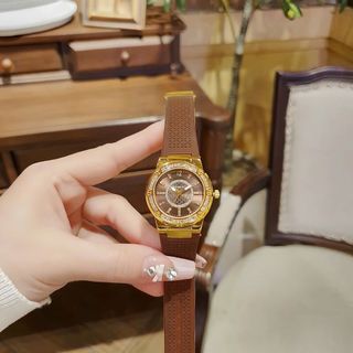 XẢ KHO ĐỒNG HỒ NỮ THỜI TRANG SALVATHORE DÂY CAO SU