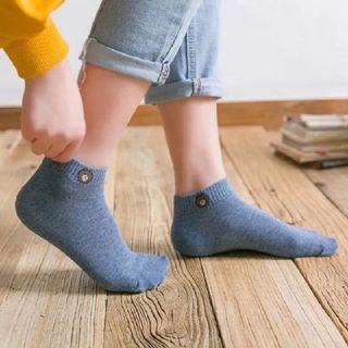 SET 10 ĐÔI TẤT VỚ HÌNH GẤU CỔ NGẮN