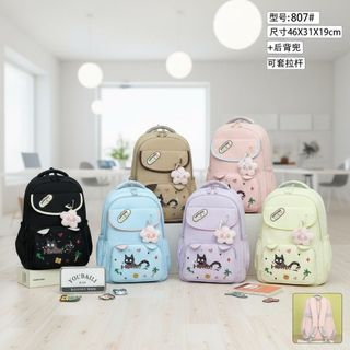 BALO NỮ ĐI HỌC THỜI TRANG A807 – XINH XẮN, NHẸ VÀ CỰC DỄ THƯƠNG - PIPI STORE