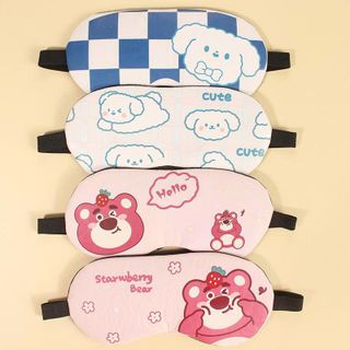 CHE MẮT NGỦ HÌNH GẤU ĐÁNG YÊU