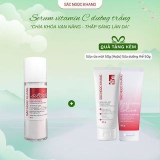 Serum Dưỡng Trắng Da Vitamin C [Chai 30ml] TẶNG 1 TRONG 2 QUÀ
