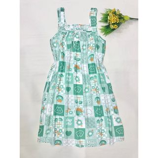 Váy tole lanh 2 dây mặc nhà