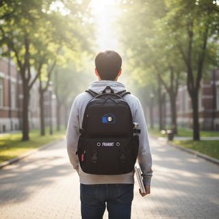 BALO NAM FRANKT A029, ĐỰNG VỪA LAPTOP, ĐI HỌC HAY ĐI LÀM ĐỀU CHUẨN - PIPI STORE