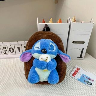 BALO NHỒI BÔNG STITCH ÔM GẤU – SIÊU ĐÁNG YÊU CHO BÉ MẦM NON - PIPI STORE