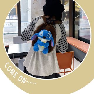 BALO NHỒI BÔNG STITCH ÔM GẤU – SIÊU ĐÁNG YÊU CHO BÉ MẦM NON - PIPI STORE