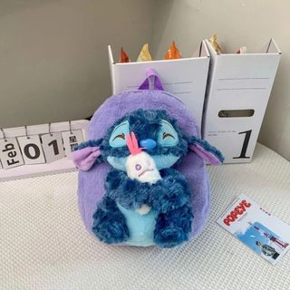 BALO NHỒI BÔNG STITCH ÔM GẤU – SIÊU ĐÁNG YÊU CHO BÉ MẦM NON - PIPI STORE