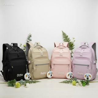 BALO NAM NỮ DỄ THƯƠNG KÈM MÓC KHÓA – ĐI HỌC, ĐI LÀM, DU LỊCH ĐỀU XINH A6682 - PIPI STORE