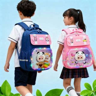 BALO HỌC SINH CHỚP ĐÈN LS118-3 – ĐÁNG YÊU, BỀN ĐẸP, SIÊU TIỆN DỤNG - PIPI STORE