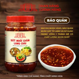 Sốt muối chấm Làng Chài Xưa 290g nguyên liệu tươi thơm ngon đặc biệt chấm đa dạng món ăn