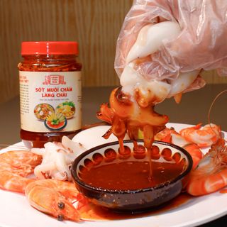 Sốt muối chấm Làng Chài Xưa 290g nguyên liệu tươi thơm ngon đặc biệt chấm đa dạng món ăn
