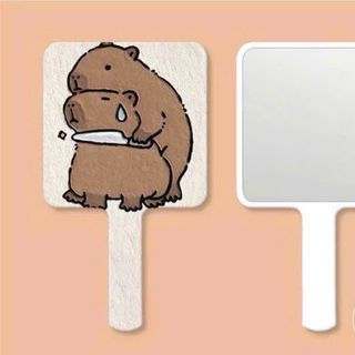 GƯƠNG CAPYBARA CẦM TAY