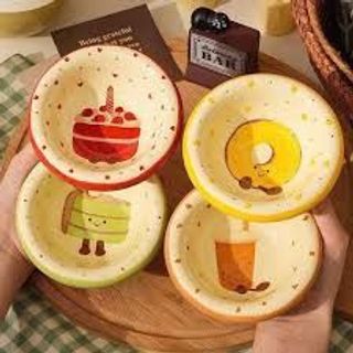 Bát gia vị sứ size 4,5 , Đĩa gia vị ( THÙNG 210C )