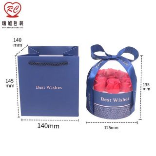 HỘP HOA QUẢ CẦU ĐỰNG QUÀ TẶNG 20/11