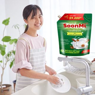 Nước Rửa Chén Hương Quế SoonMi 3.8L