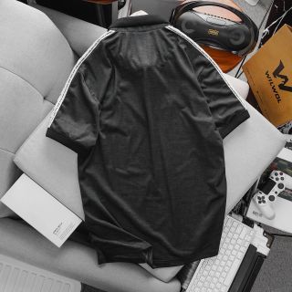 Áo Polo Phối Vai Cổ Bo WILWOL, Phong Cách Năng Động Trẻ Trung, Chất Thoáng Khí Không Nhăn