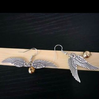 Bông tai hình đôi cánh hoa tai đẹp nữ