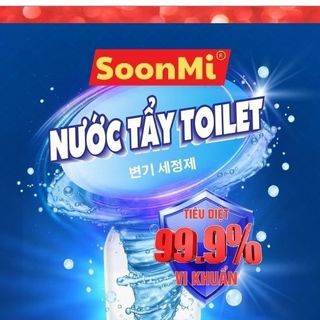 Nước Tẩy Bồn Cầu SoonMi 880ml, Diệt 99.9% Vi Khuẩn