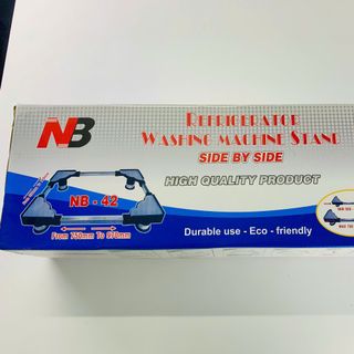 Chân Máy giặt, Tủ lạnh inox NB-42 ( Min 750mm - Max 970mm)