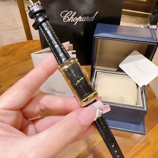 SALE NHANH ĐỒNG HỒ NỮ TRUNG CẤP YXL DÂY DA MẶT CHỮ NHẬT