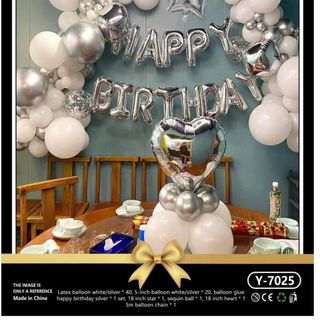 BỘ TRANG TRÍ SINH NHẬT SIZE VỪA (41.5x29.5)cm