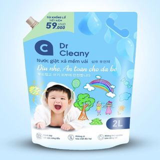 Nước Giặt Cho Em Bé Cao Cấp Dr Cleany 2 Lít