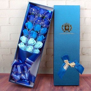 HỘP HOA SÁP 18 BÔNG BÓ SẴN RẤT ĐẸP