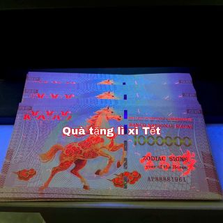 Sỉ Tiền Macao Con Ngựa Mệnh Giá 1 Triệu Patacas - Tiền Lì Xì Tết 2026 - Tiền Con Ngựa May Mắn